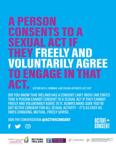 A person consents to a sexual act if they freely and voluntarily agree to engage in that act. 