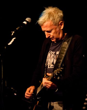 Gerry and his pedals in our performance space