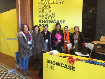 Fibre Art students at Showcase 2018