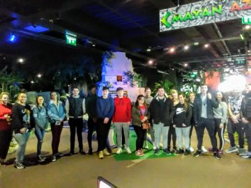 Business Students Fieldtrip