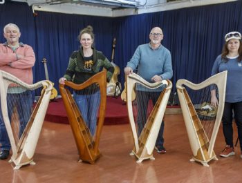 Students with Harps