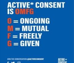 active consent is ongoing, mutual and freely given