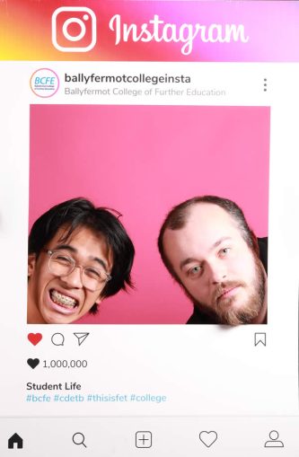 Insta Framed photo taken by our photography students