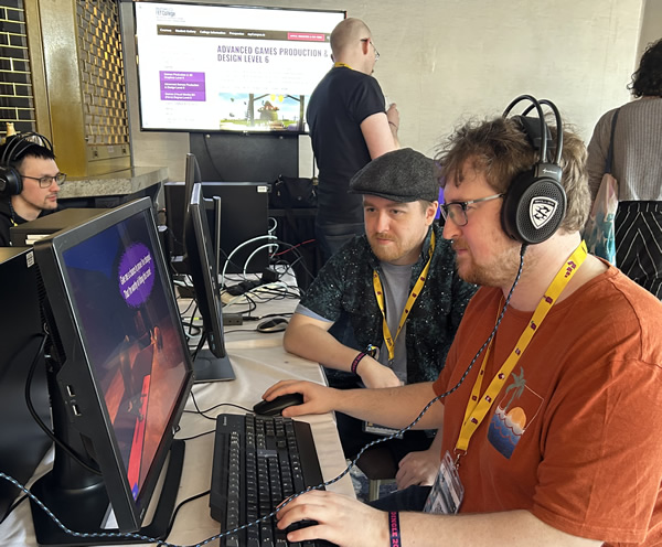 Game Design students showcase their original game design