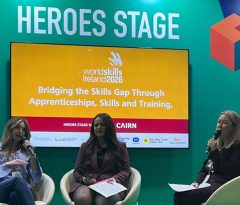 Olivia Higher Options world skills Heroes Stage