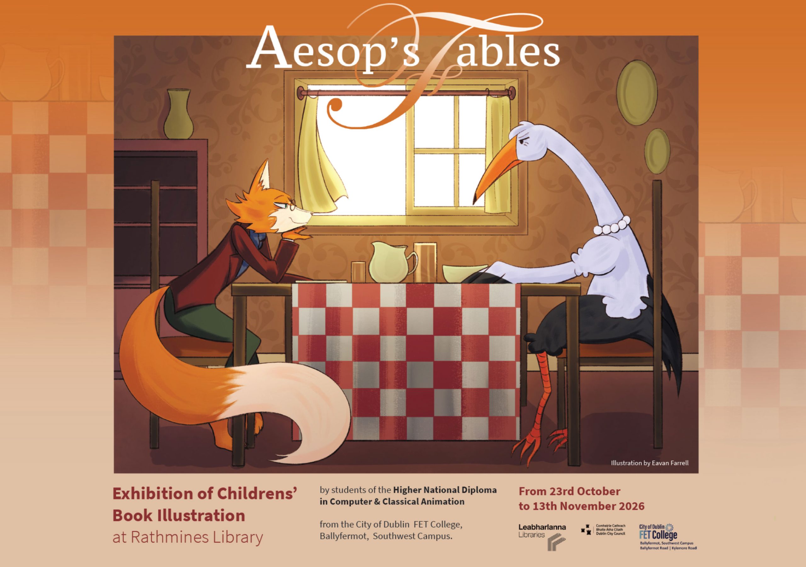 Exhibition of Childrens’
Book Illustration
at Rathmines Library